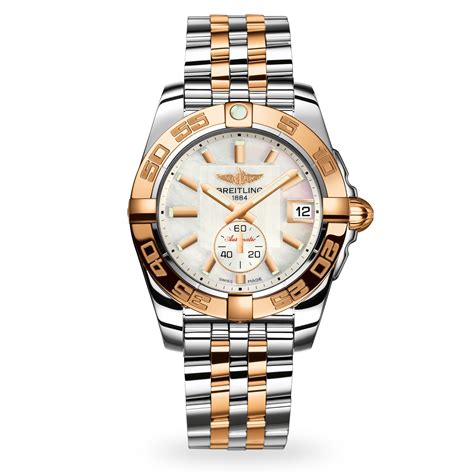 Breitling Galactic Bi Colour Ladies Watch C37330121A1C1